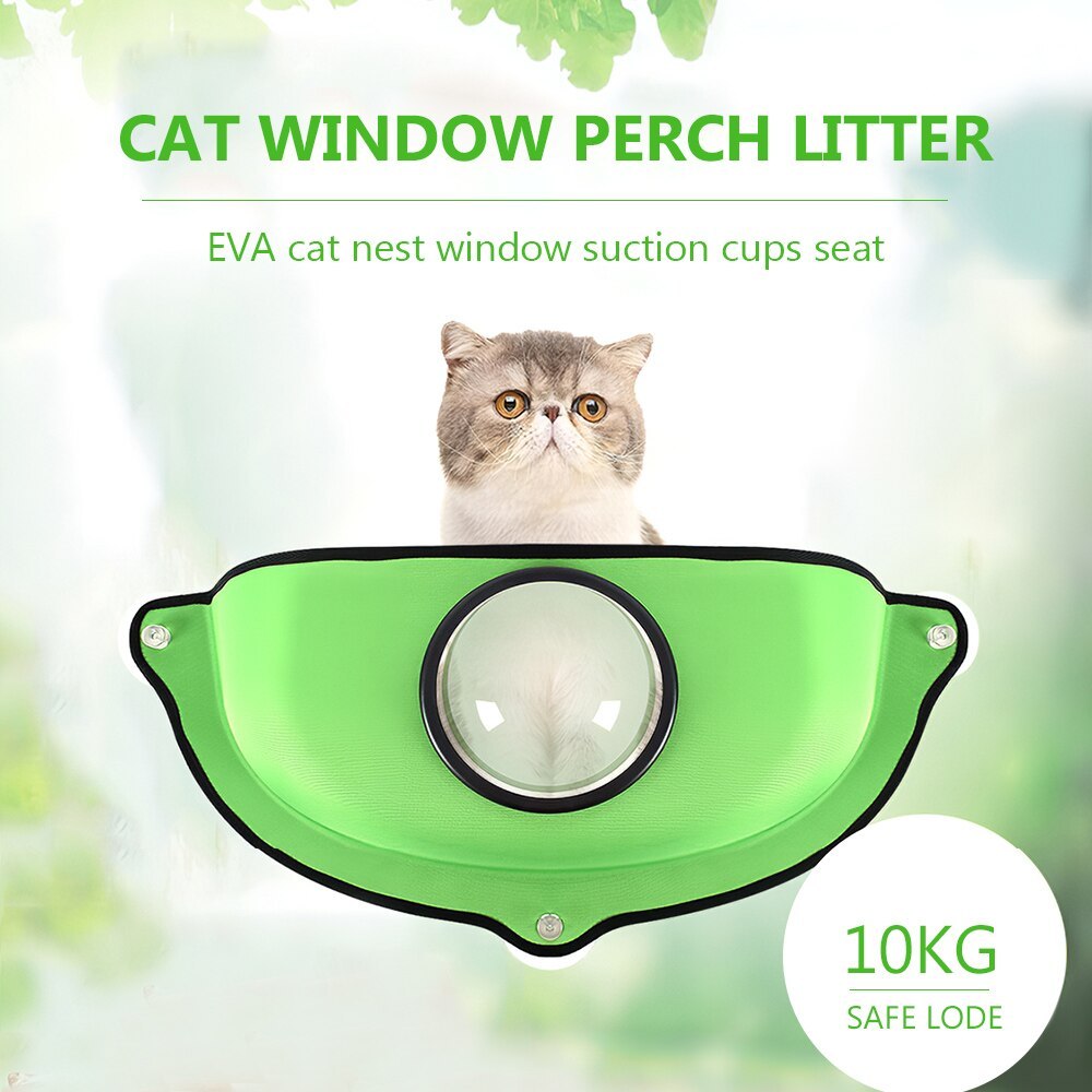 Pet window sill sucker cat hammock