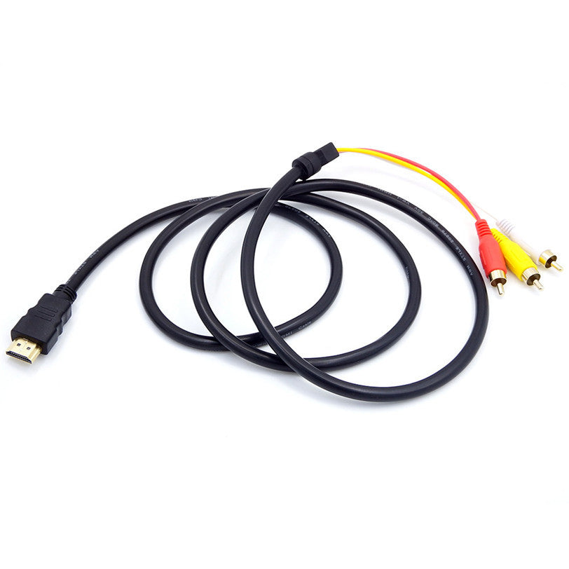 HD HDMI to 3RCA component cable