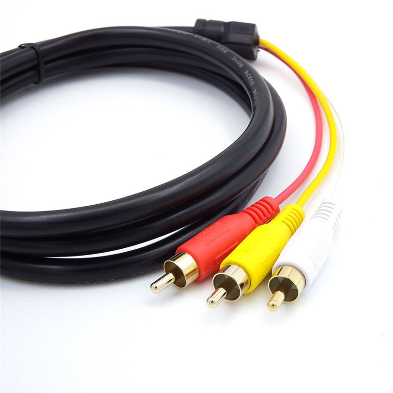 HD HDMI to 3RCA component cable