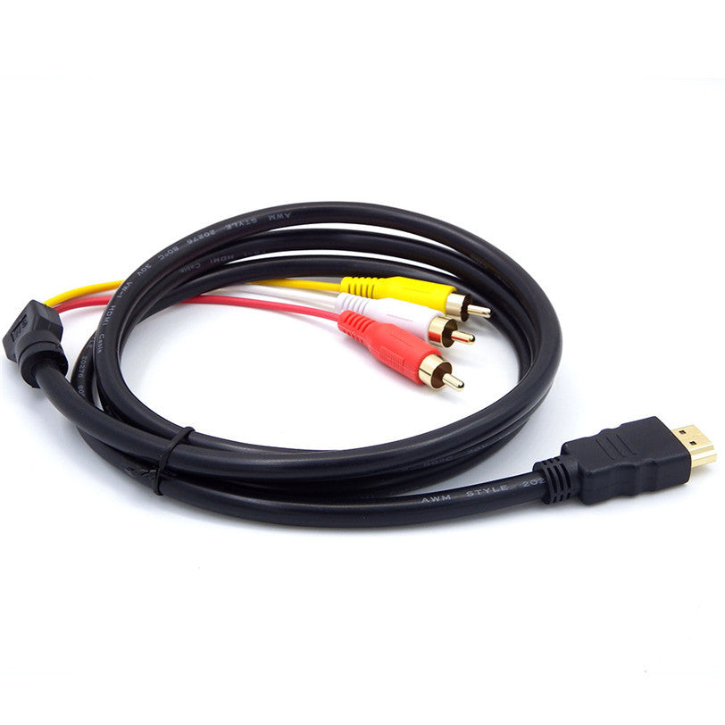 HD HDMI to 3RCA component cable