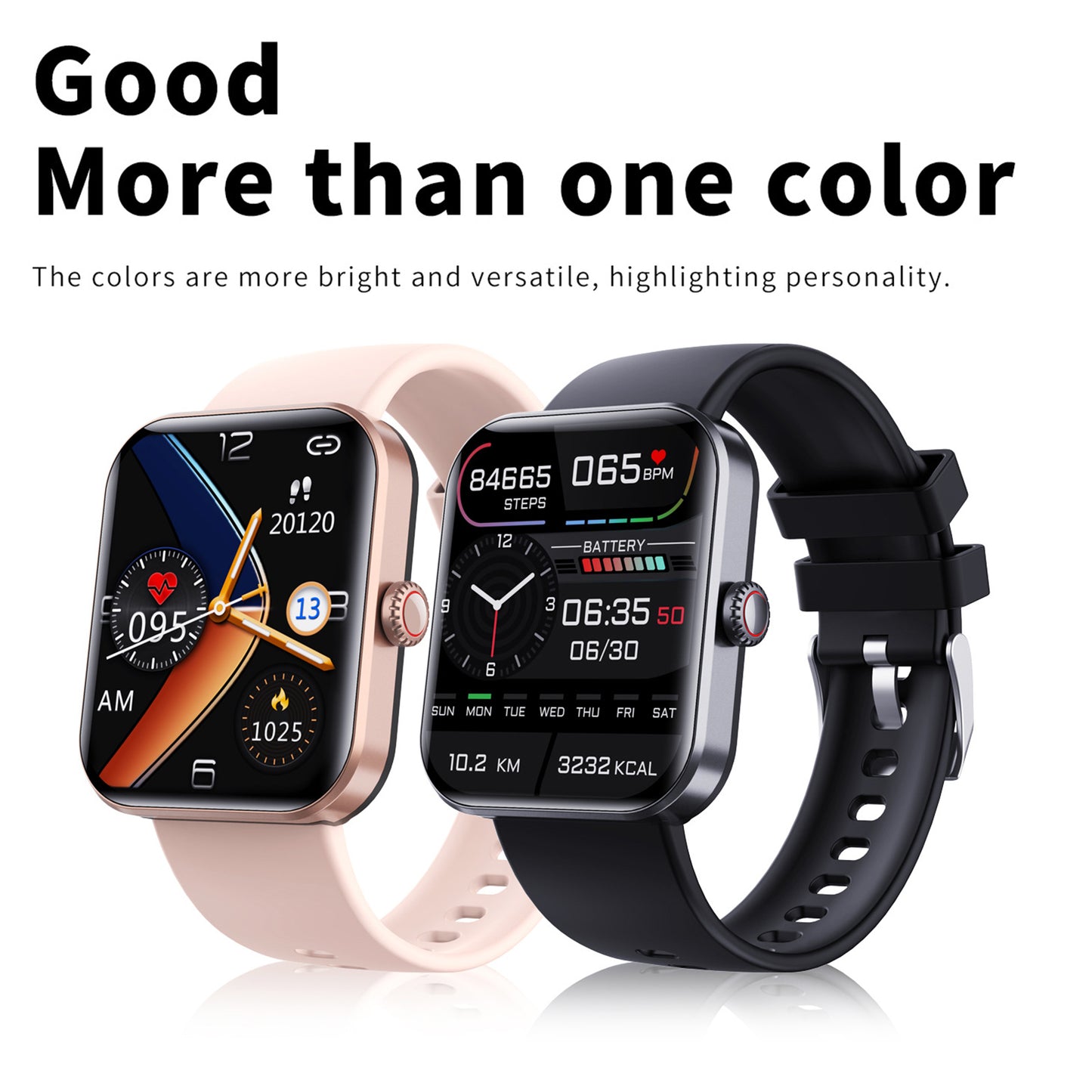 Bluetooth Smart Watch 1.9'' Blood Oxygen Test Smart Watch Heart Rate Monitoring