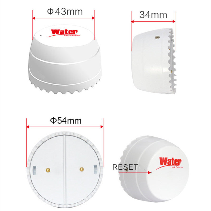 Tuya WiFi Smart Leakage Alarm Home Overflow Flood Detector With Buzzer